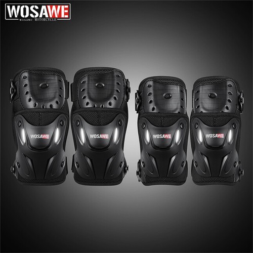 Wosawe ginocchiere moto - moto, adulto